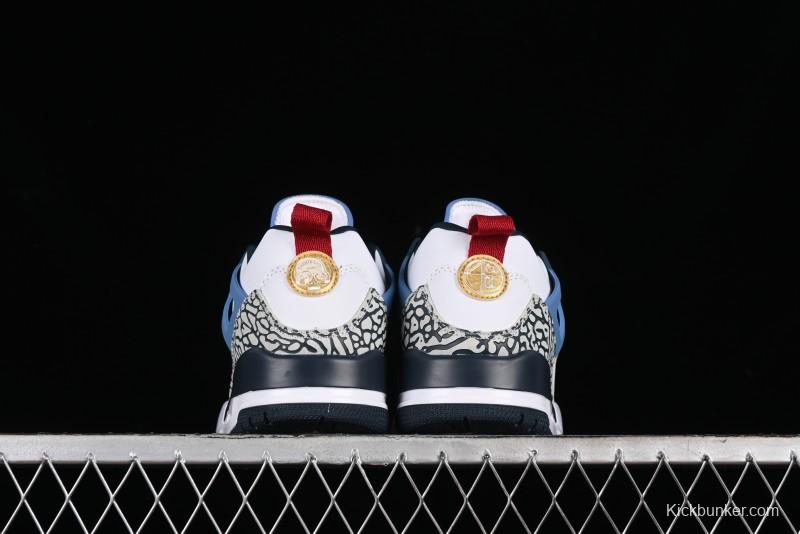 Nike Jordan Spizike Low AJ Hybrid Sneakers with Air Jordan 3, 4, 5, 6 Design Elements - HM3712-164