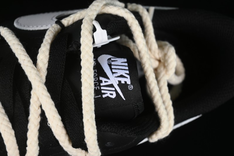 Nike Air Force 1 '07 Low Panda Deconstructed Low-Top Casual Sneakers - FV0627-010