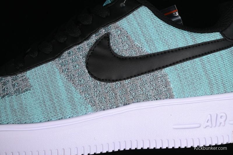 Nike Air Force 1 '07 Low 2.0 Moon Black Flywire Casual Sneakers - CI0051-600