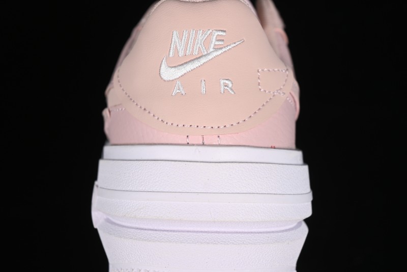 Nike Air Force 1 PLT Low-Top Casual Sneakers with Speed-Inspired Swoosh Design - DJ9946-602