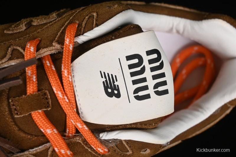 Miu Miu x New Balance 530 Low-Top Retro Running Shoes with Deconstructed Design - 38165