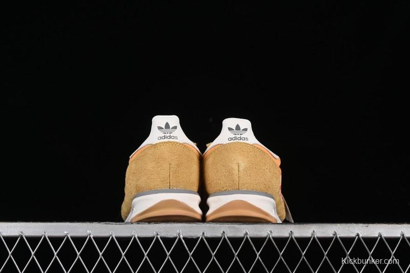 Adidas Originals SL 72 RS Retro Running Shoes with Nylon Upper and Suede Accents - IH0896