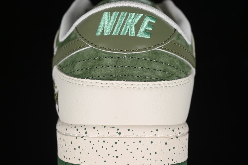 Nike SB Dunk Low Stussy Anniversary Custom Premium Low-Top Casual Sneakers - DQ1098-396