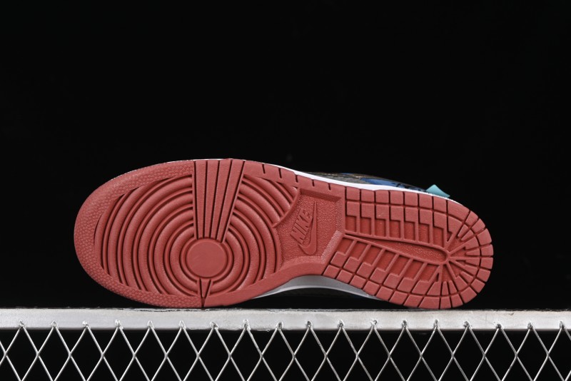 Nike Dunk Low Retro Deconstructed Casual Sneakers with Black Myth WuKong Theme - DV2433-109
