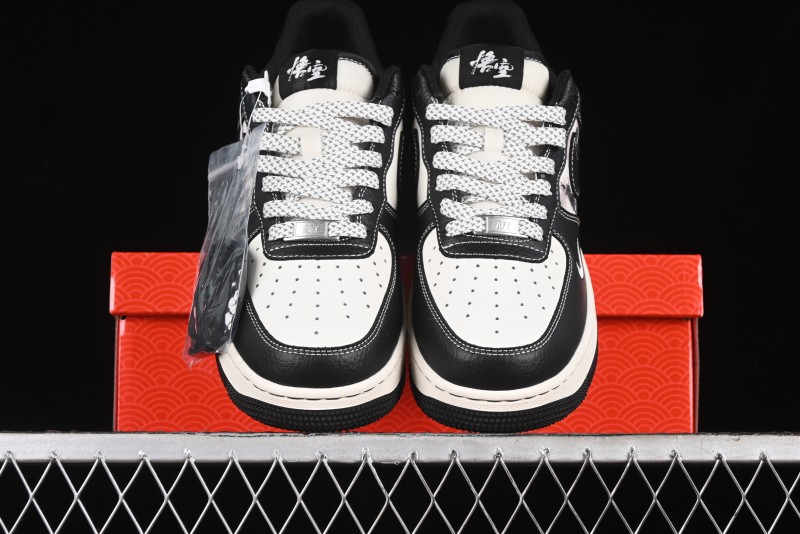 Nike Air Force 1 '07 Low Stussy Collaboration - Mythical Wukong Low-Top Casual Sneakers - XZ6188-555