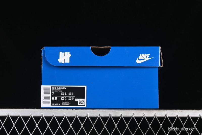 Nike SB Dunk Low x Undefeated Collaboration Casual Skate Shoes - UN1697-622