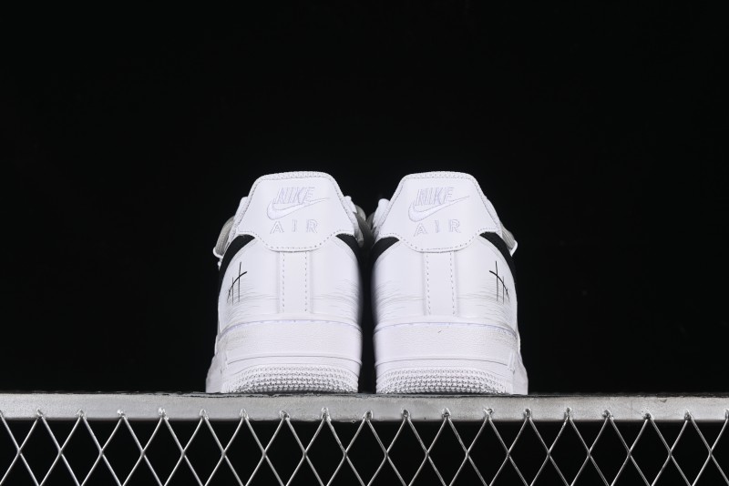 Nike Air Force 1 '07 Low Retro Street Spray Paint Anime Theme Maillard Style Casual Sneakers with Strap - ZH0316-039