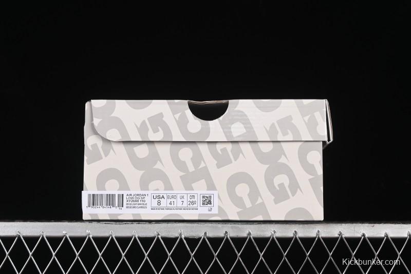 Nike Travis Scott x Fragment Design x Air Jordan 1 Low OG SP AJ1 Low Top Casual Sneakers - XY2688-110