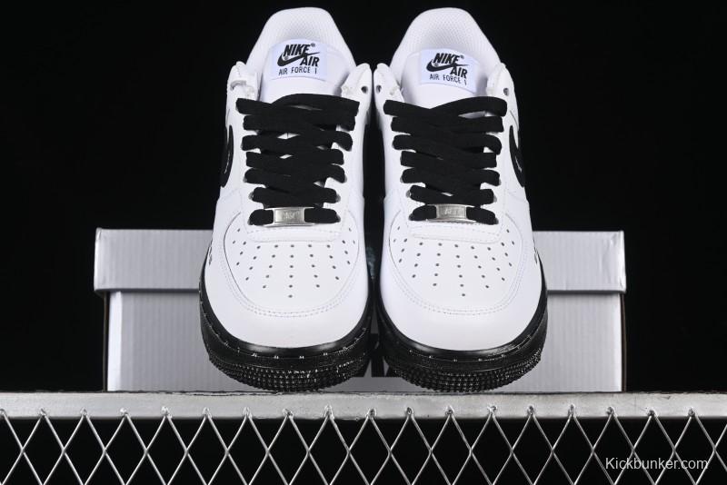 Nike Air Force 1 '07 Low Custom KAWS Bear Print Casual Sneakers - ZH0316-037