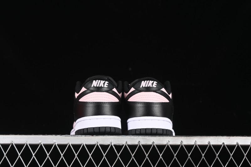 Nike SB Dunk Low Casual Skate Shoes in Black Pink - CW1590-100