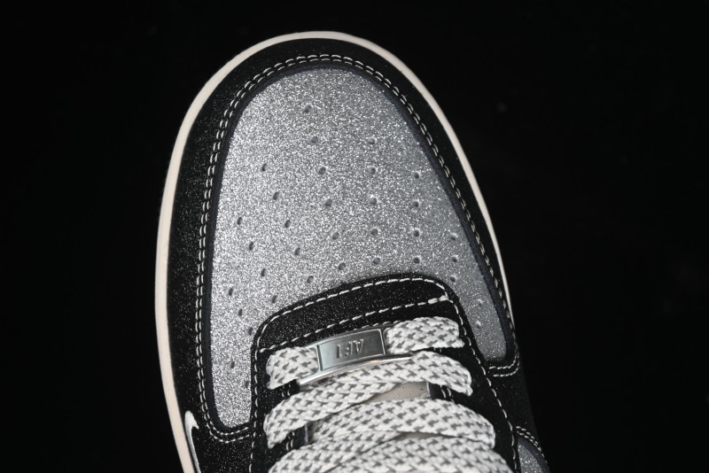 Nike Air Force 1 '07 Low Stussy Collaboration - Starry Sky Low-Top Casual Sneakers - XZ1968-518