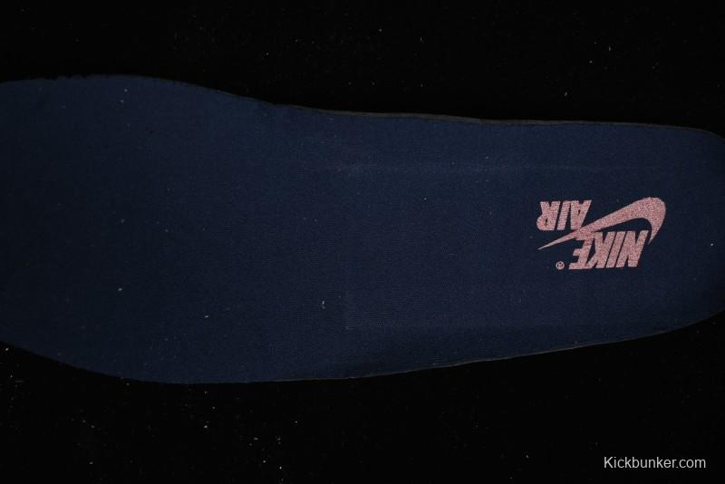 Nike Air Jordan 1 Low OG "Howard University" Casual Sneakers with Blue Toe and Red Heel - HQ2993-100