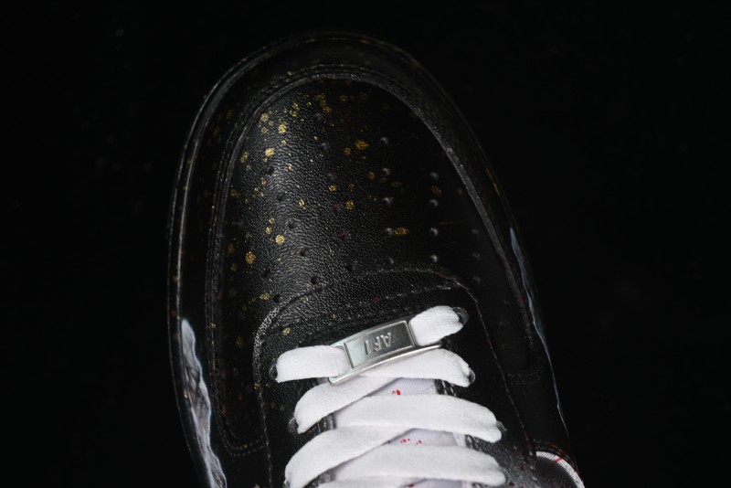 Nike Air Force 1 '07 Low Black Myth Wukong Custom Spray-Painted Gift Box Low-Top Casual Sneakers - ZH0316-045