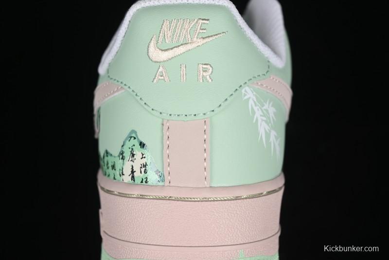 Nike Air Force 1 '07 Low Casual Sneakers 'Jianlou House' - DB3301-099