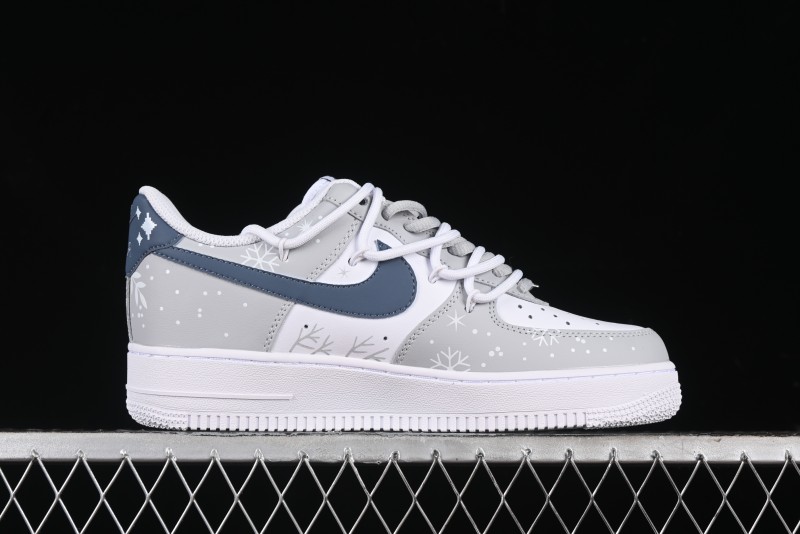 Nike Air Force 1 '07 Low Frozen Custom Paint Low-Top Casual Sneakers - ZH0316-035