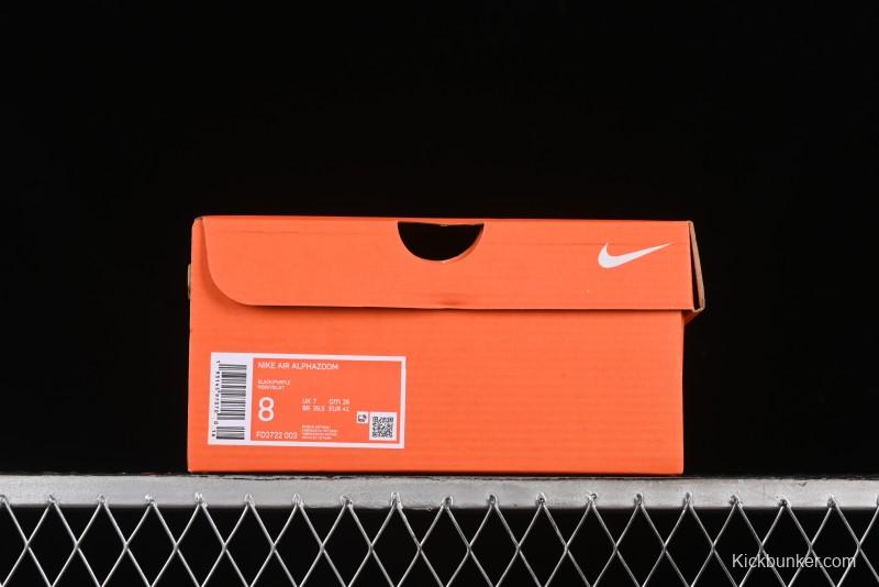 Nike Air Alphazoom Lightweight Breathable Running Shoes with Cushioning Technology - FD2722-003