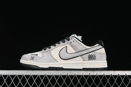 Nike SB Dunk Low OFF-WHITE Collaboration Anniversary Custom Sneakers - DQ1098-521