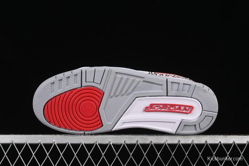 Nike Air Jordan Legacy 312 Low Sneakers with Velcro Strap and Triple Design - FQ7827-106