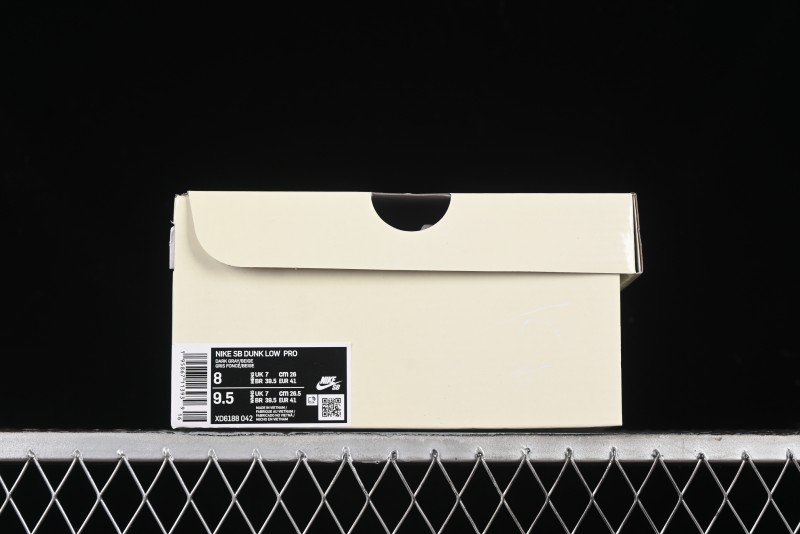 Nike SB Dunk Low Dior Collection - Beige Grey Blue Hook Anniversary High-End Custom Low-Top Casual Sneakers - XD6188-042