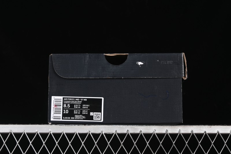 Nike Air Force 1 '07 Mid Suede Casual Sneakers in Wheat - DJ9158-200