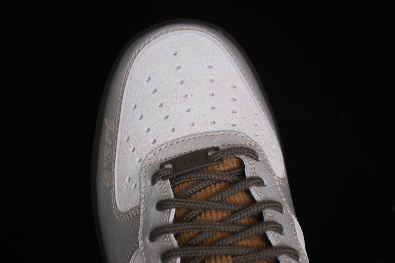 Nike Air Force 1 '07 Low Casual Sneakers with Full-Length Air Cushion - HQ3458-142