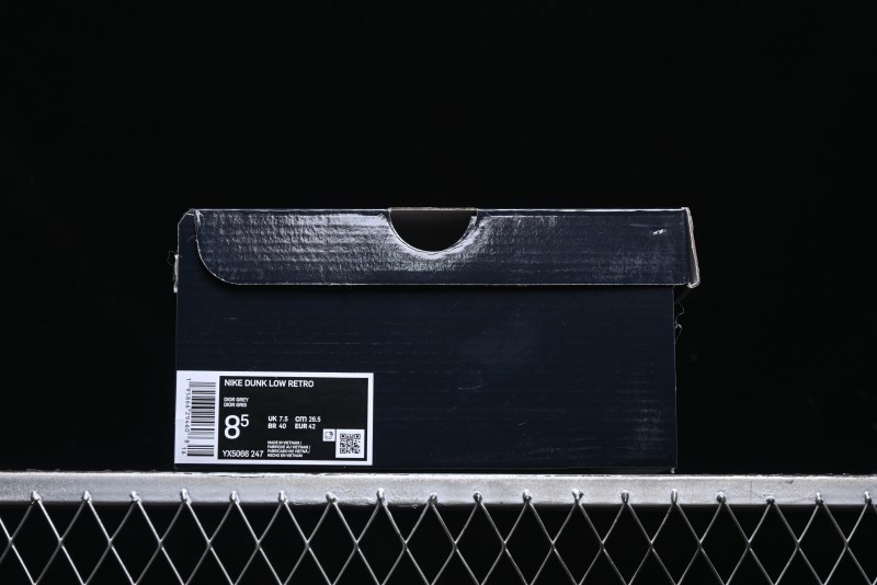 Nike SB Dunk Low Dior Collaboration - Woven Grey Check Anniversary High-End Custom Low-Top Casual Skate Shoes - YX5066-247