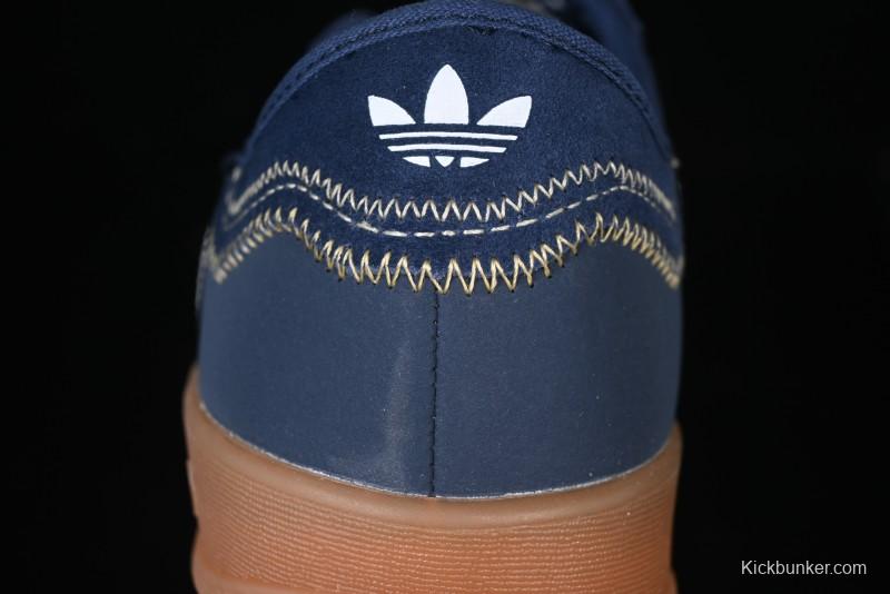 Adidas Clot x Originals Gazelle Indoor Retro Casual Slip-Resistant Wear-Resistant Low-Top Sneakers - IH3725