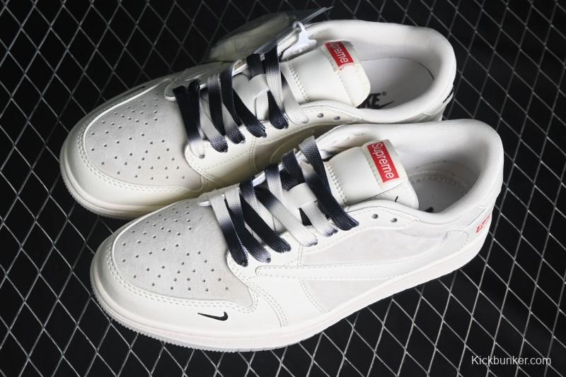 Nike Travis Scott x Fragment Design x Air Jordan 1 Low OG SP AJ1 Sneakers - BB7518-002