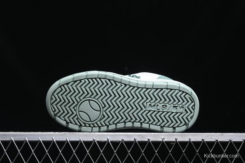 New York Yankees MLB Chunky Liner Wide Saffiano Platform Casual Sneakers - 3ASXCWN4N07MTM