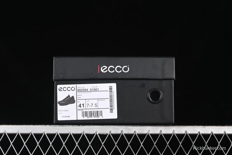 ECCO DRIVE Series Outdoor Waterproof Breathable Slip-Resistant Retro Fashion Patchwork Hiking Shoes - 88259401001