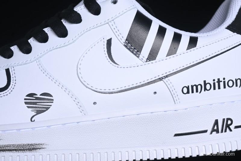 Nike Air Force 1 '07 Low Casual Sneakers with Full-Length Air Cushion - CW2288-022