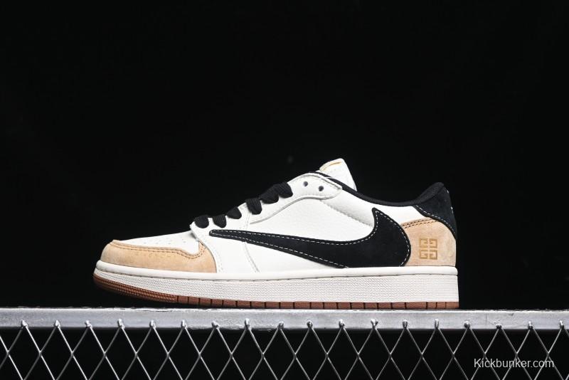 Nike Travis Scott x Fragment Design x Air Jordan 1 Low OG SP AJ1 Collaboration - XS3086-005