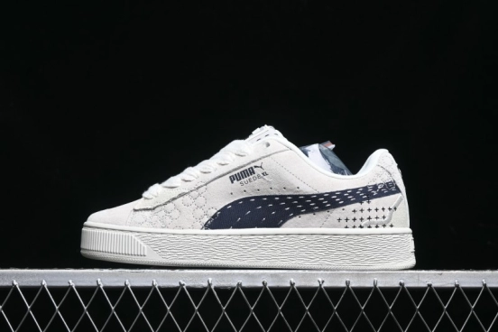 Puma Suede XL Retro Casual Sneakers with Premium Pigskin Upper - 395777-02