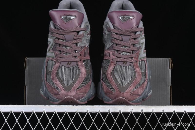 New Balance 9060 Retro Casual Running Sneakers with ABZORB Cushioning Technology - U9060BCG