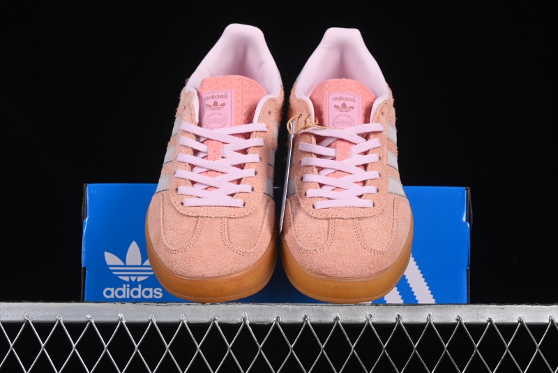 Adidas Originals Gazelle Indoor Retro Casual Slip-Resistant Wear-Resistant Low-Top Skate Shoes - IE2946