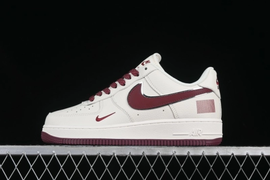 Nike Air Force 1 '07 Low QR Code Black Star Sneakers Low-Top Casual Shoes - CU1836-961