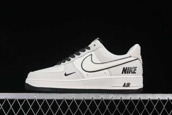 Nike Air Force 1 '07 Low Casual Sneakers with Full-Length Air Cushion - BB7518-028