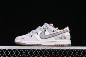 Nike SB Dunk Low The North Face x CDG Collaboration Anniversary Edition Custom Low-Top Casual Sneakers - XX3168-110