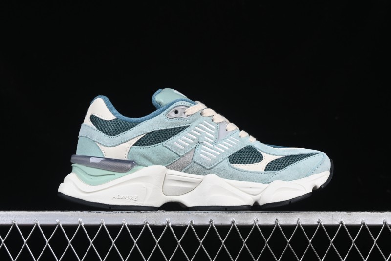 New Balance 9060 Retro Casual Running Shoes with ABZORB Cushioning Technology - U9060FG
