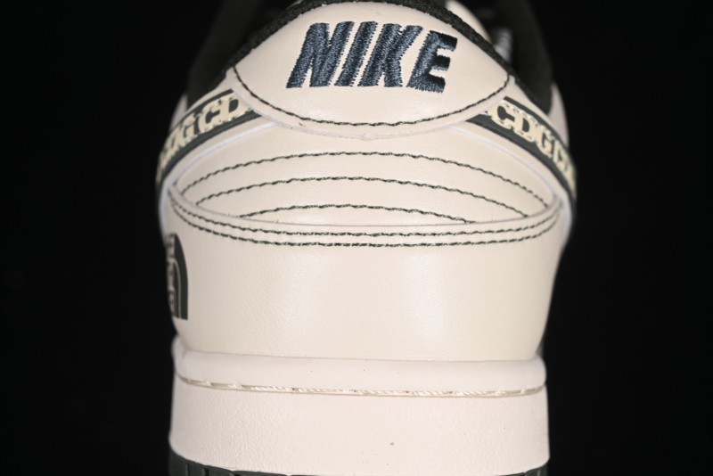 Nike SB Dunk Low The North Face x CDG Anniversary High-End Custom Low-Top Casual Sneakers - DM6868-015