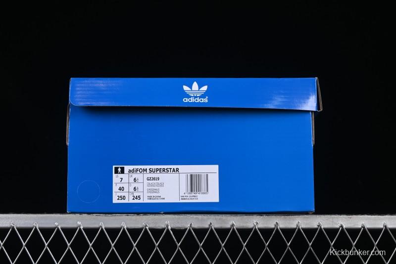 Adidas Originals Adifom Superstar Sustainable Foam Slip-On Sneakers - GZ2619