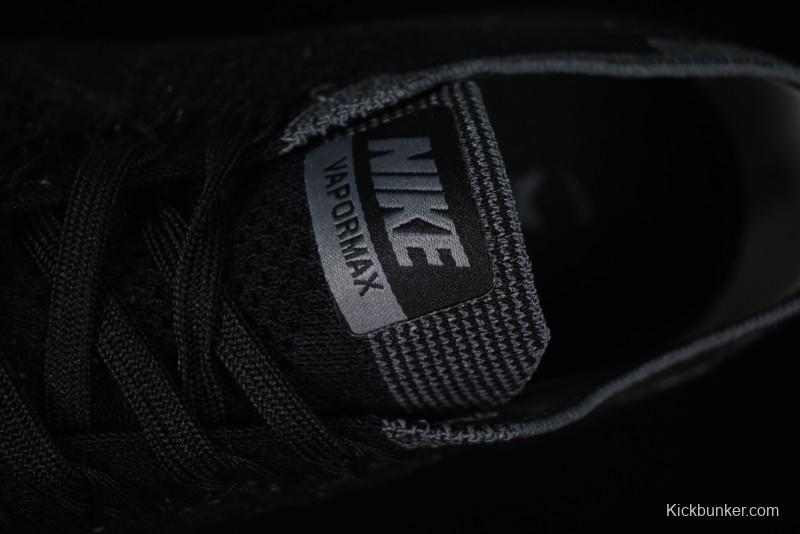Nike Vapormax Flyknit Breathable Casual Running Shoes with Full-Length Air Cushion - 849558-007