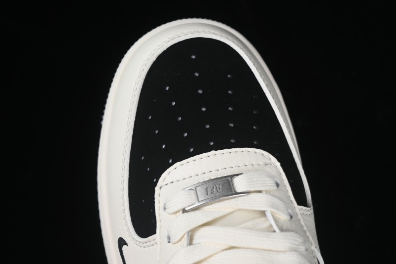 Nike Air Force 1 '07 Low Stussy Collaboration Beige Grey Black Low-Top Casual Sneakers - XZ6188-766