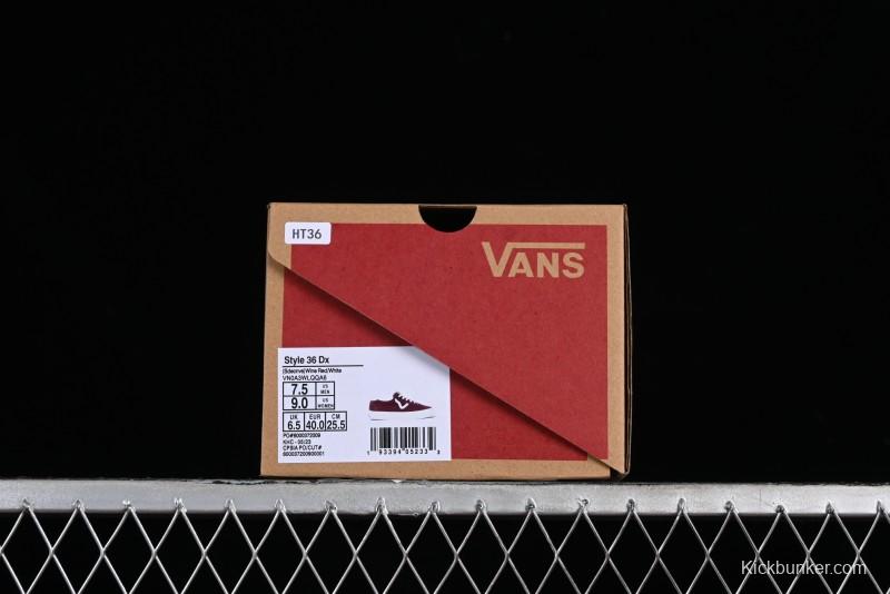 Vans Old Skool 36 DX Low Top Canvas Shoes - VN0A3WLQQA6