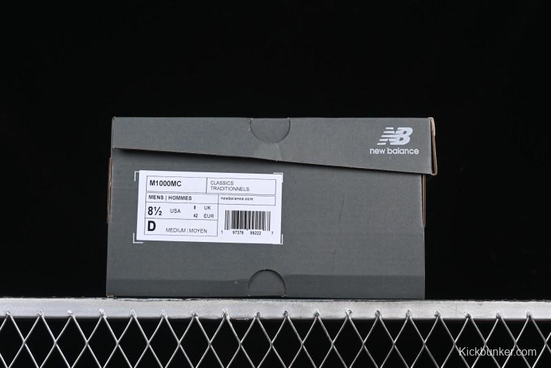 New Balance 1000 Series Retro Dad Style Low-Top Casual Running Shoes - M1000MC