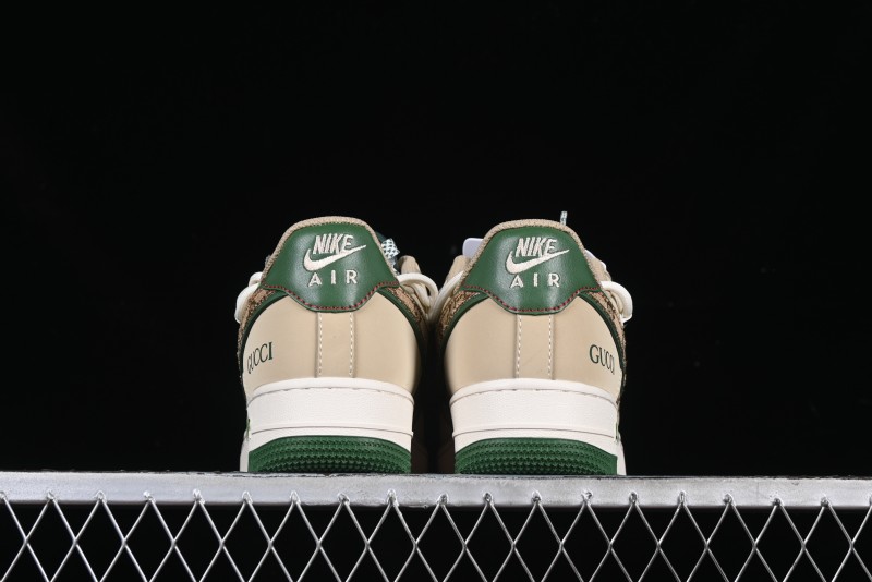 Nike Air Force 1 '07 Low Gucci Collaboration Lace-Up Low-Top Casual Sneakers - SJ1198-102
