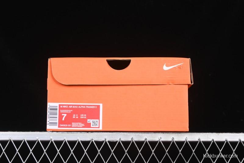 Nike Air Max Alpha Trainer 5 Cushioned Running Shoes with Air-Sole Unit - DM0829-001