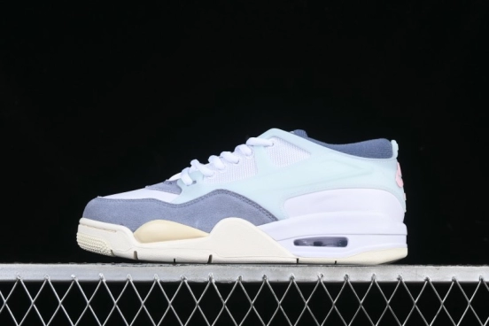 Nike Air Jordan 4 Remastered Retro Sneakers in Sky Blue - FQ7939-101