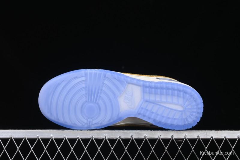 Nike SB Dunk Low Year of the Snake Limited Edition - Gold Snake Anniversary Custom Low-Top Casual Sneakers - XX3168-116