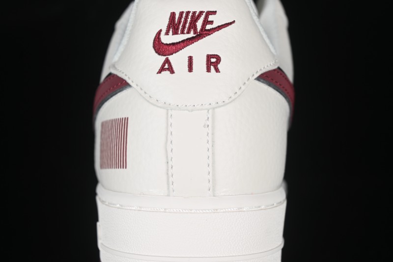 Nike Air Force 1 '07 Low QR Code Black Star Sneakers Low-Top Casual Shoes - CU1836-961